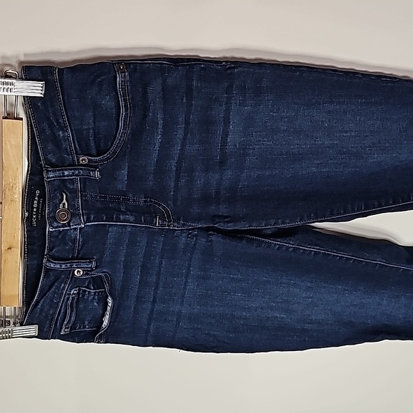 Lucky Brand Lilita dark wash size 6 low rise skinny jeans - Picture 2 of 8